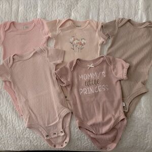 Like new 3 month girl Onsies bundle